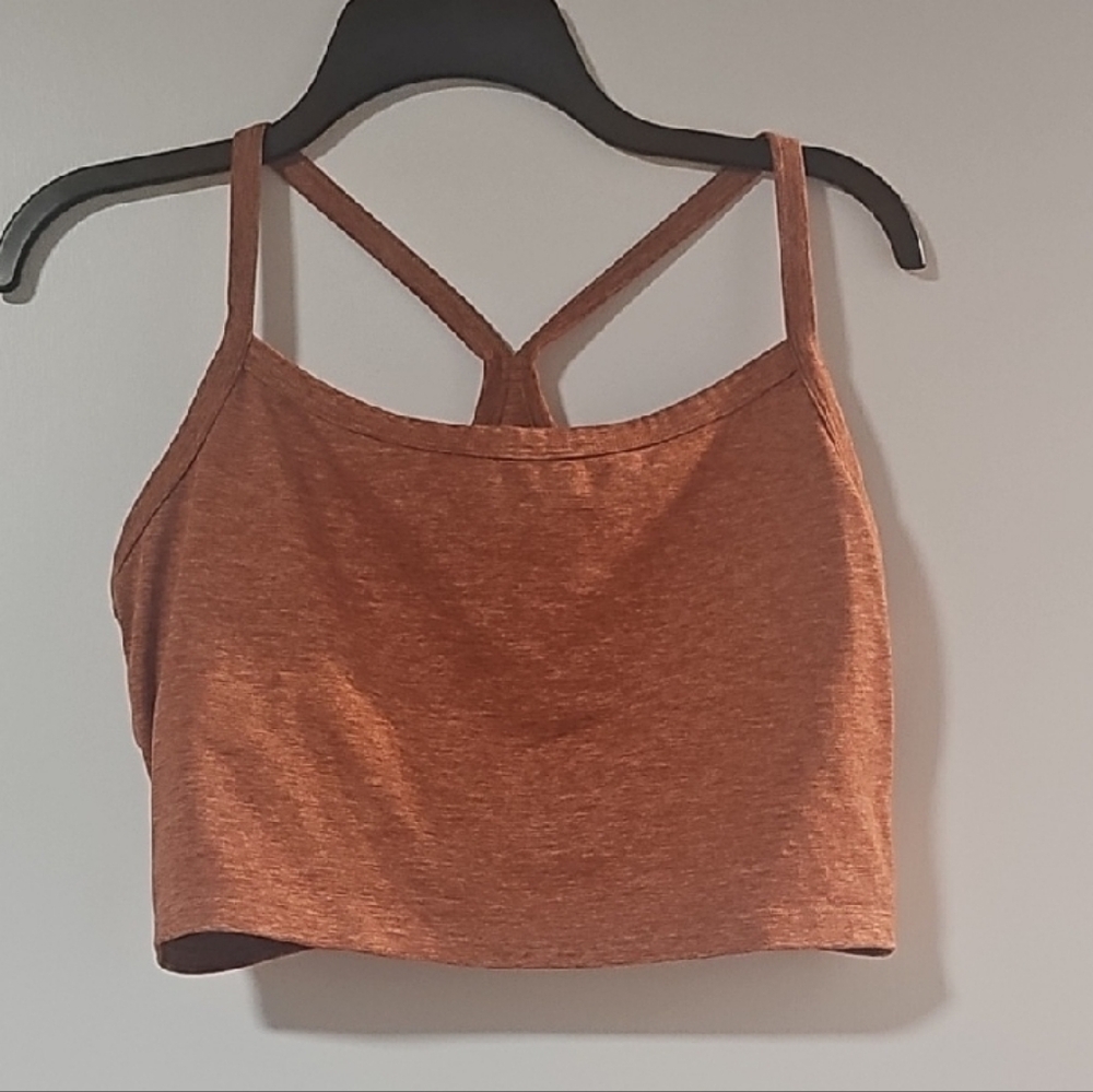 Aerie Burnt Orange Activewear Top
